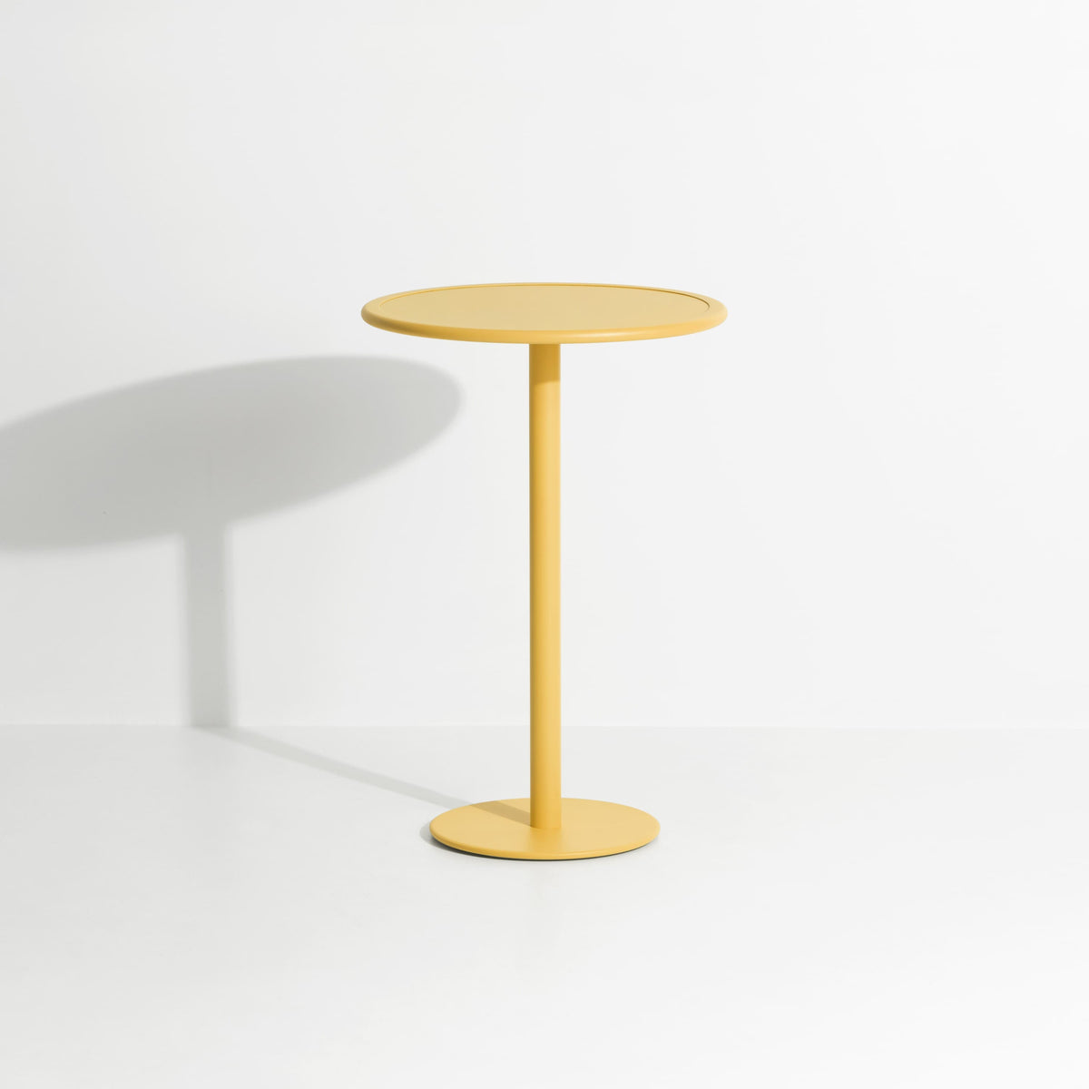 Table haute ronde Week-End de Studio Brichet-Ziegler - Petite Friture-Safran-The Woods Gallery