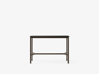 Table mange-debout Drip HW111 de Hee Welling - &amp;Tradition-Bronze-Stratifié Fenix Nero Ingo 0720-The Woods Gallery