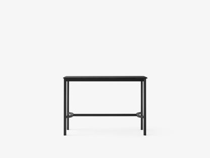 Table mange-debout Drip HW111 de Hee Welling - &amp;Tradition-Noir-Linoléum Burgundy 4154-The Woods Gallery