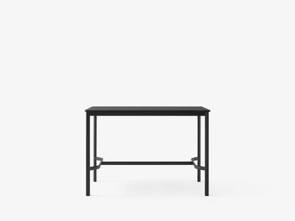 Table mange-debout Drip HW112 de Hee Welling - &amp;Tradition-Noir-Linoléum Burgundy 4154-The Woods Gallery