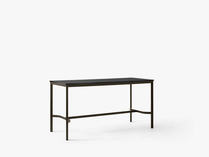 Table mange-debout Drip HW62 de Hee Welling - &amp;Tradition-Bronze-Stratifié Fenix Nero Ingo 0720-The Woods Gallery