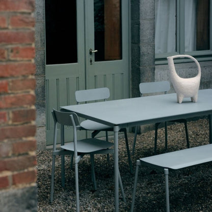 Table rectangulaire L 180 Fromme de Tom Chung - Petite Friture-Noir-The Woods Gallery