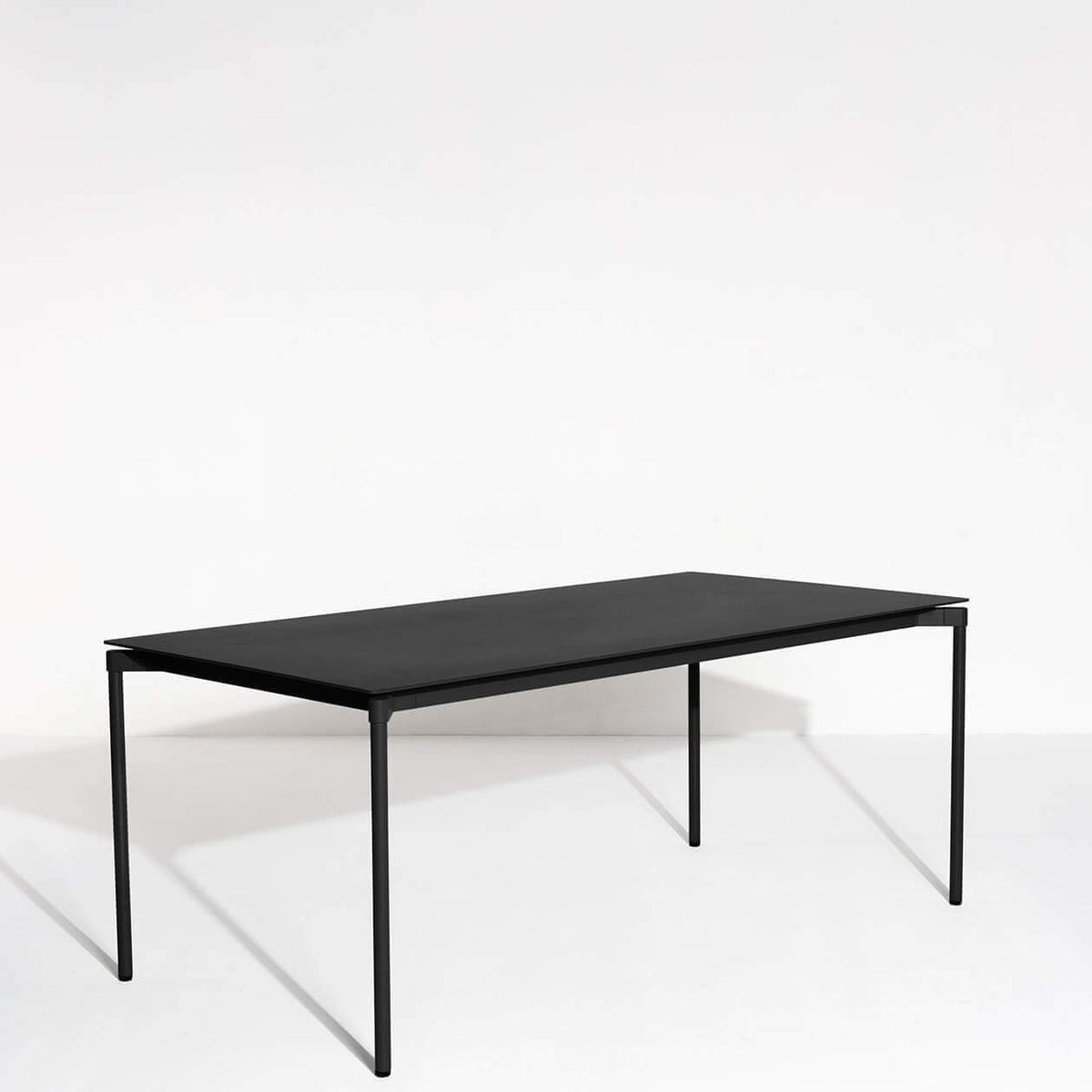 Table rectangulaire L 180 Fromme de Tom Chung - Petite Friture-Noir-The Woods Gallery