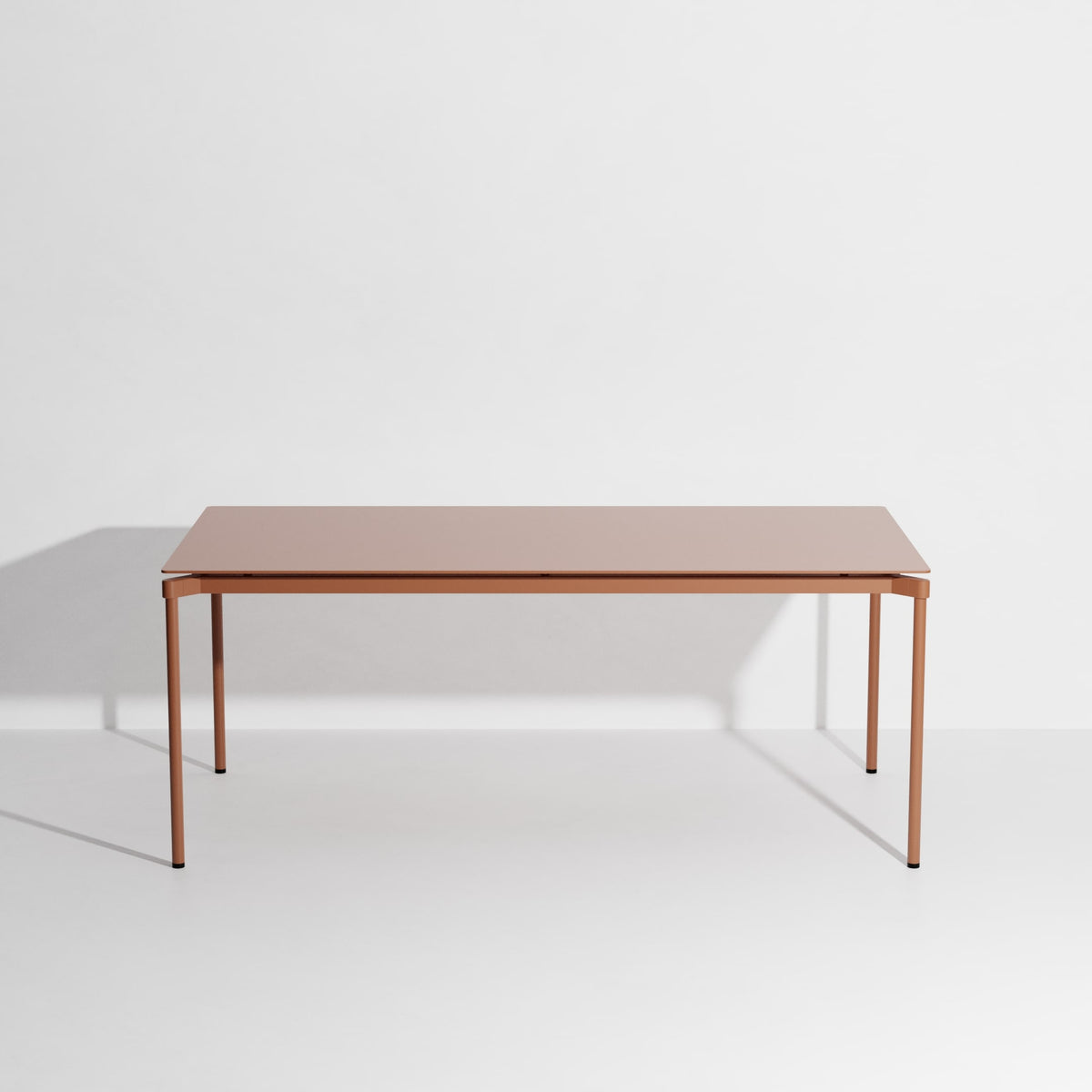 Table rectangulaire L 180 Fromme de Tom Chung - Petite Friture-Terracotta-The Woods Gallery