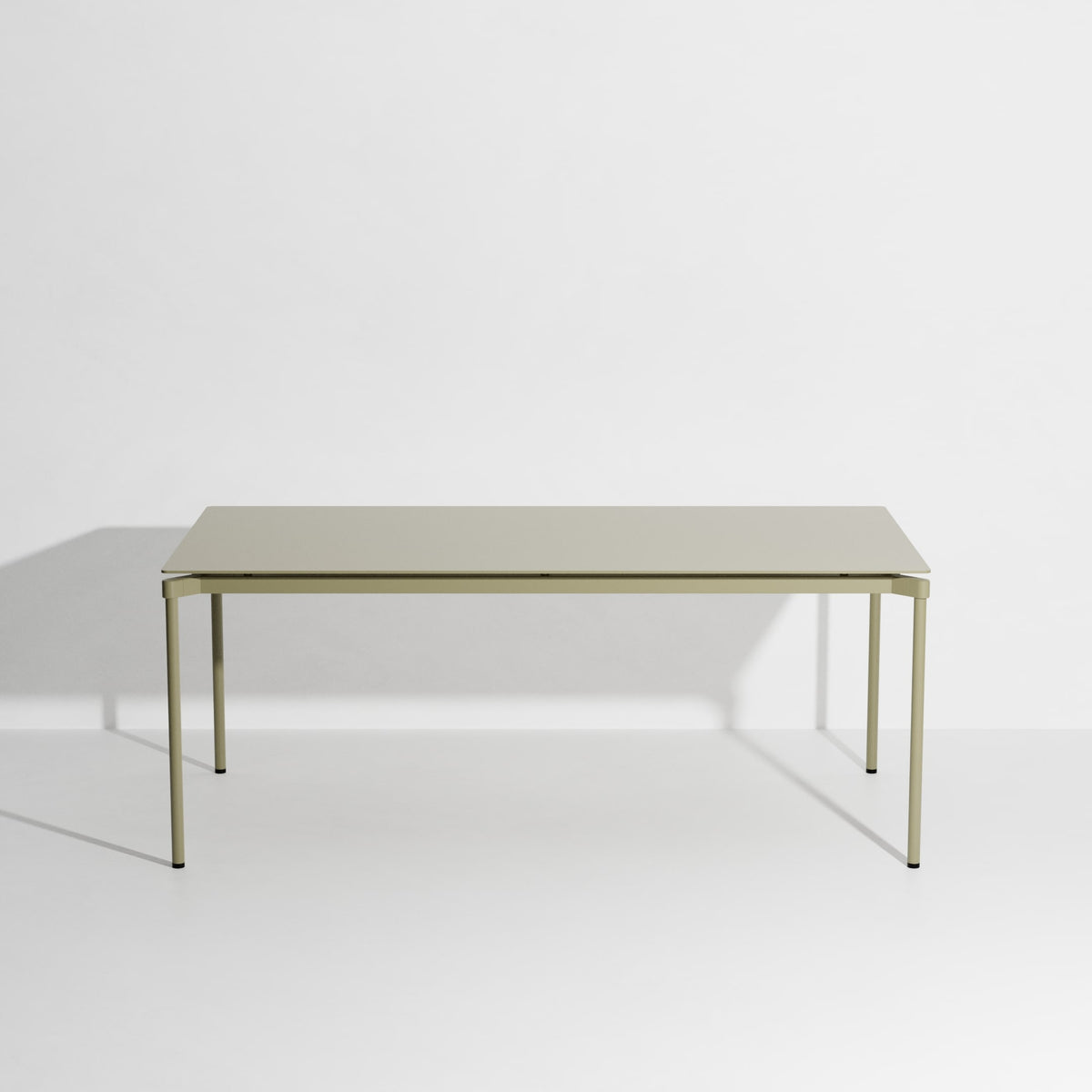 Table rectangulaire L 180 Fromme de Tom Chung - Petite Friture-Vert jade-The Woods Gallery