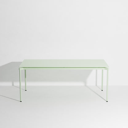 Table rectangulaire L 180 Fromme de Tom Chung - Petite Friture-Vert pastel-The Woods Gallery