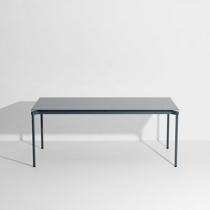 Table rectangulaire L 240 Fromme de Tom Chung - Petite Friture-Gris Bleu-The Woods Gallery