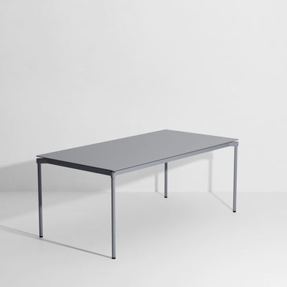 Table rectangulaire L 240 Fromme de Tom Chung - Petite Friture-Gris pierre-The Woods Gallery