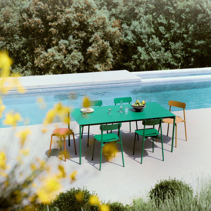 Table rectangulaire L 240 Fromme de Tom Chung - Petite Friture-Noir-The Woods Gallery