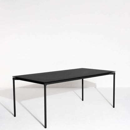 Table rectangulaire L 240 Fromme de Tom Chung - Petite Friture-Noir-The Woods Gallery