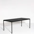Table rectangulaire L 240 Fromme de Tom Chung - Petite Friture-Noir-The Woods Gallery