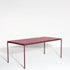 Table rectangulaire L 240 Fromme de Tom Chung - Petite Friture-Rouge-Brun-The Woods Gallery