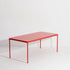 Table rectangulaire L 240 Fromme de Tom Chung - Petite Friture-Rouge-The Woods Gallery