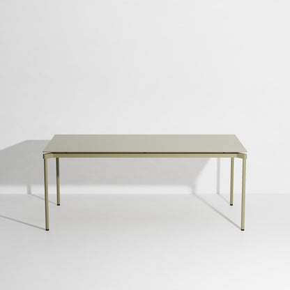 Table rectangulaire L 240 Fromme de Tom Chung - Petite Friture-Vert jade-The Woods Gallery