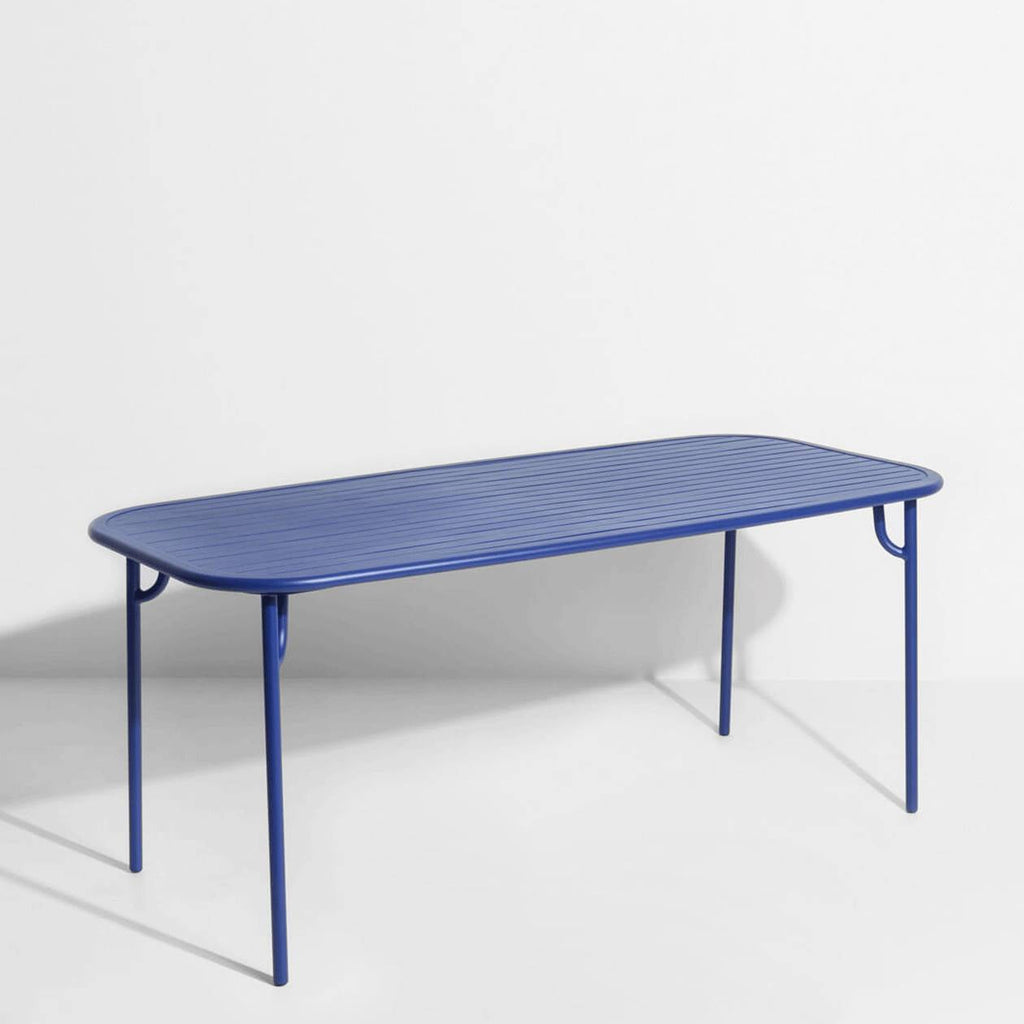 Table rectangulaire Médium Week-End L 180 - Petite Friture-Bleu-The Woods Gallery