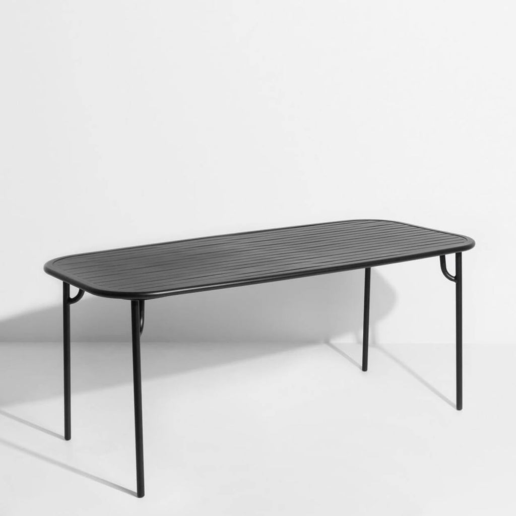 Table rectangulaire Médium Week-End L 180 - Petite Friture-Noir-The Woods Gallery