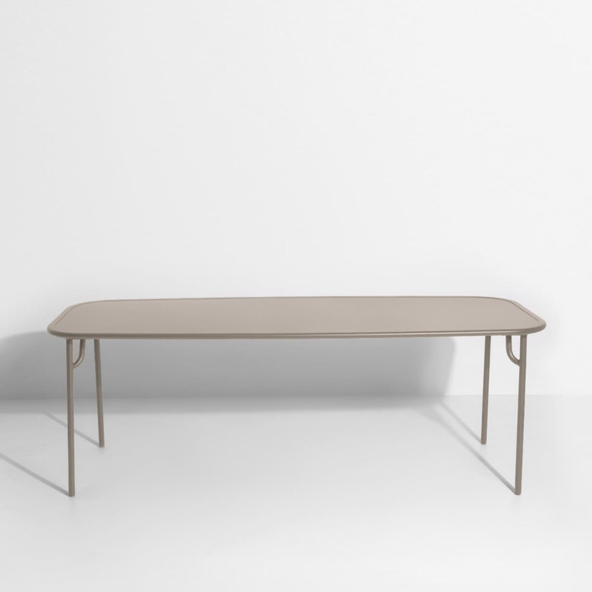 Table rectangulaire Médium Week-End L 180 de Studio Brichet-Ziegler - Petite Friture-Dune-Plein-The Woods Gallery