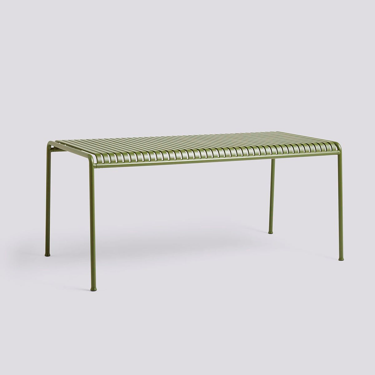 Table rectangulaire Palissade L 220 de Ronan et Erwan Bouroullec - Hay-Olive vue studio-The Woods Gallery