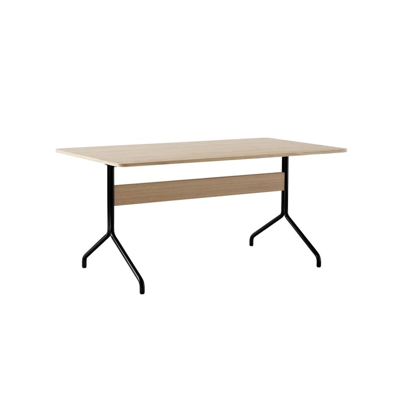 Table rectangulaire Pavilion AV18 L 160 cm de Anderssen &amp; Voll - &amp;Tradition-Chêne / Noir-The Woods Gallery