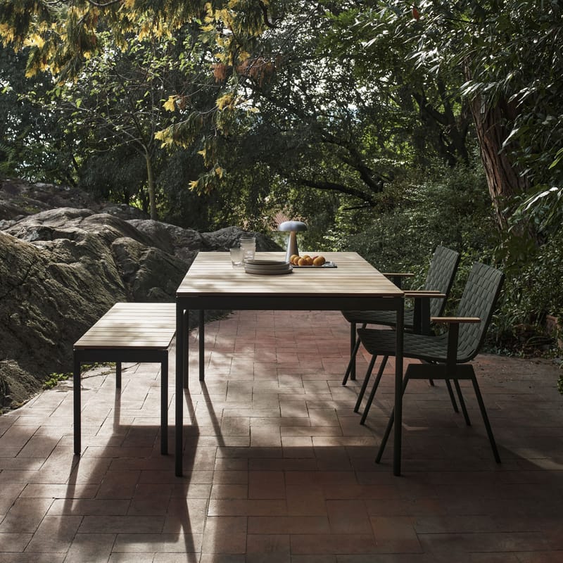 Table rectangulaire Ville AV26 de Anderssen &amp; Voll - &amp;Tradition-Noir-The Woods Gallery