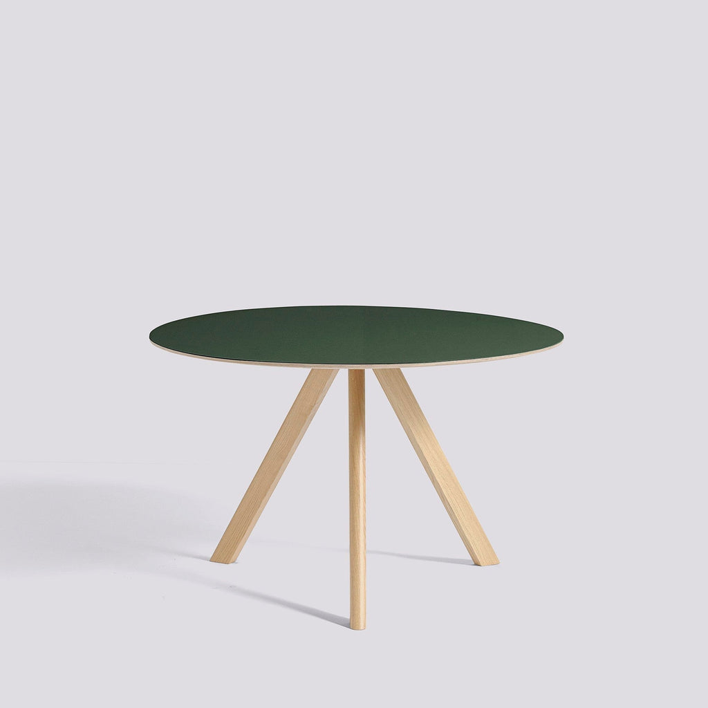 Table ronde CPH 20 par Ronan & Erwan Bouroullec Ø90 / Ø120 - Hay-Chêne Vert-Ø120 X H74 cm-The Woods Gallery