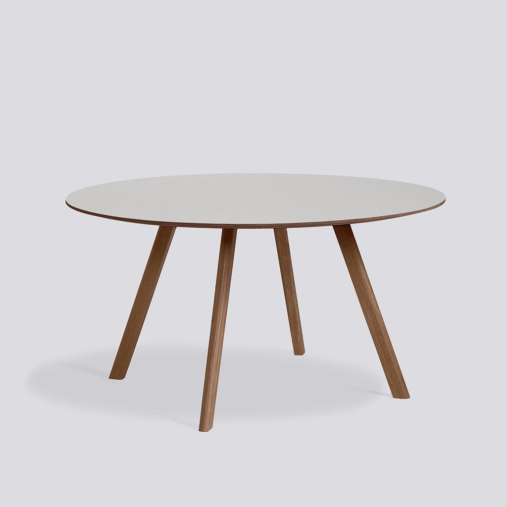 Table ronde CPH 25 - Hay-Gris - Noyer-The Woods Gallery