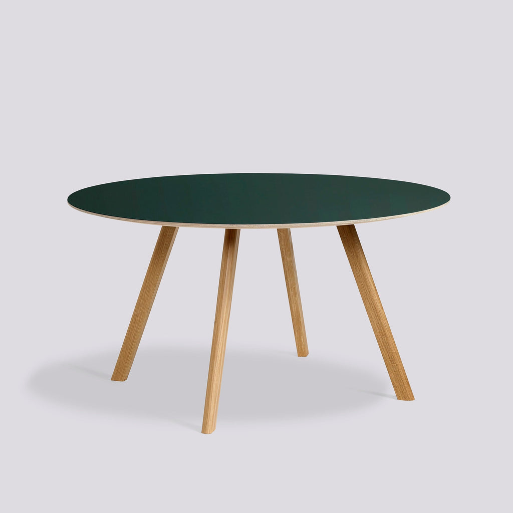 Table ronde CPH 25 - Hay-Vert - Chêne-The Woods Gallery