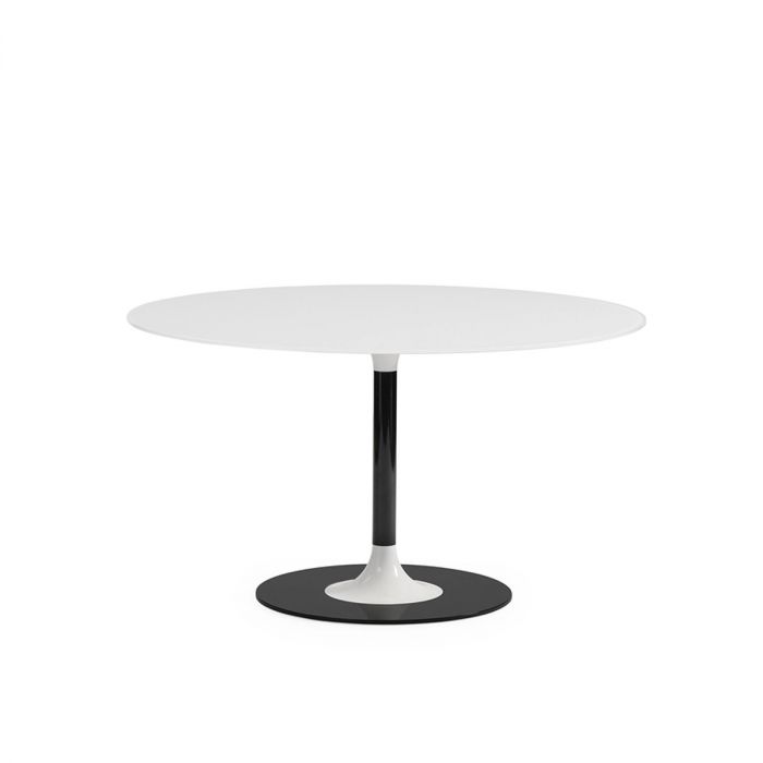 Table ronde Thierry XXL Round de Piero Lissoni XXL - Kartell-Blanc-The Woods Gallery