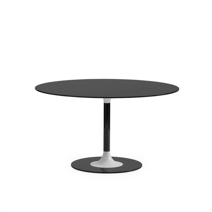 Table ronde Thierry XXL Round de Piero Lissoni XXL - Kartell-Noir-The Woods Gallery