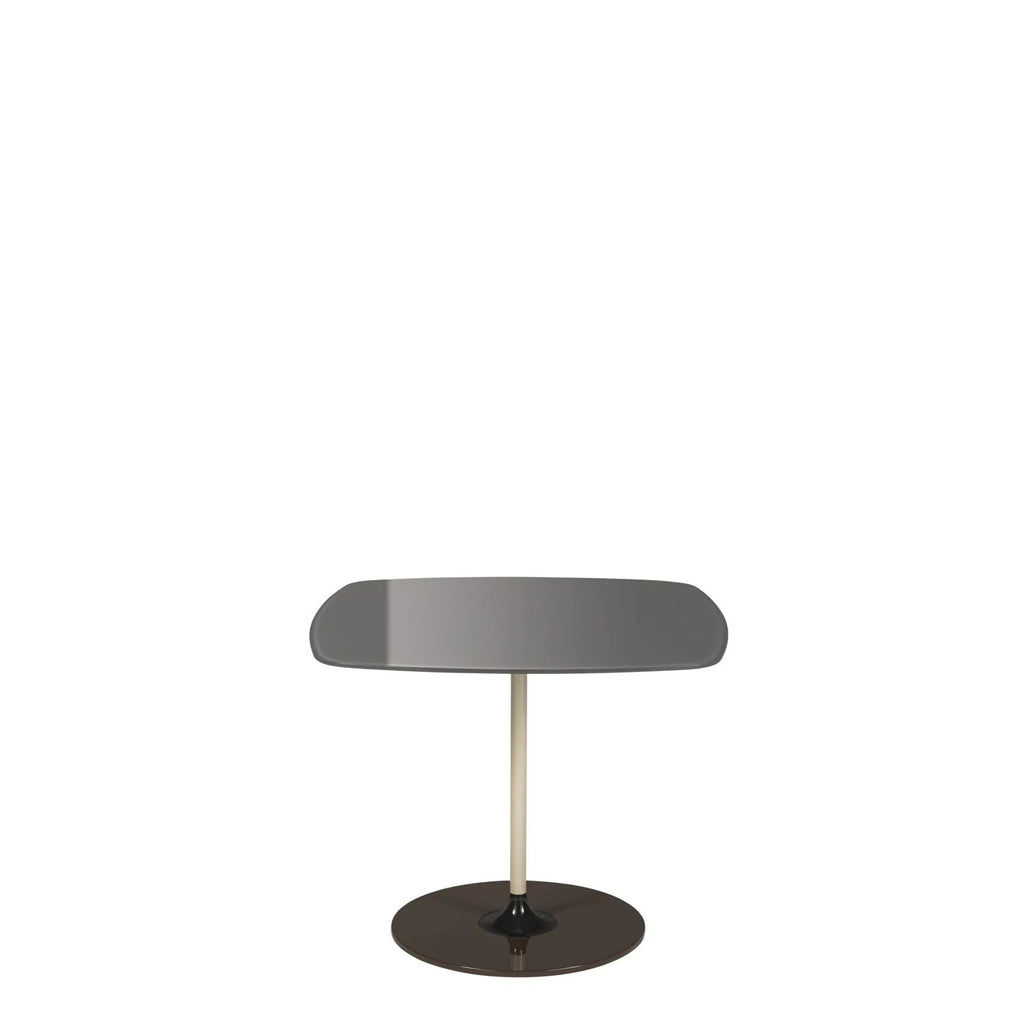 Tables d'appoint Thierry de Piero Lissoni - Kartell (3 tailles)-Gris-ovale H 50 X L 33 cm-The Woods Gallery