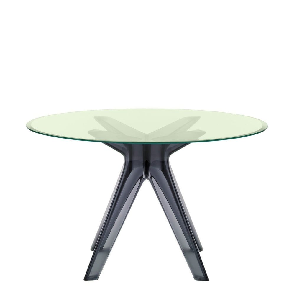 Tables rondes Sir Gio de Philippe Starck Ø 120 - Kartell-Vert-Fumé-The Woods Gallery