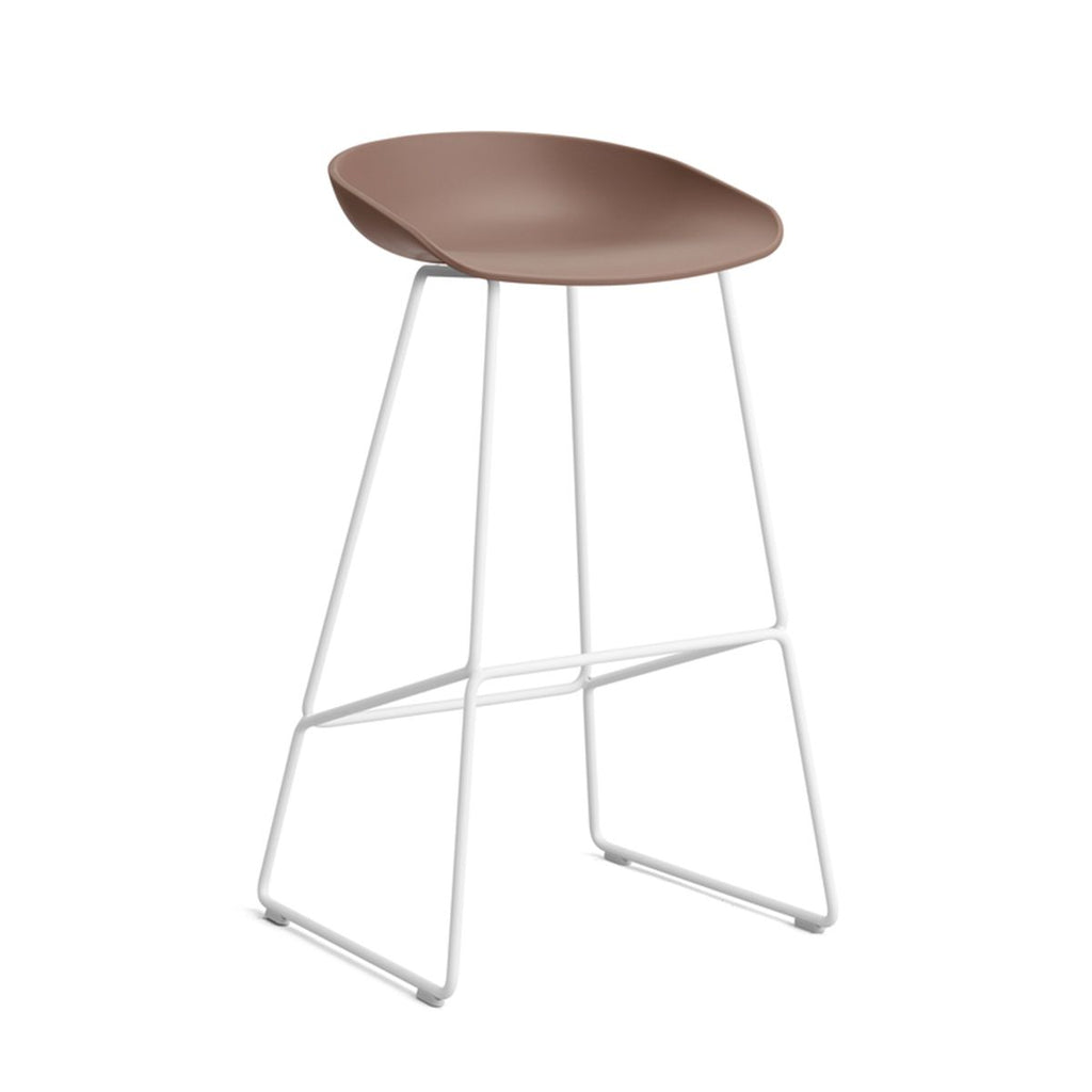 Tabouret About a stool AAS 38 par Hee Welling - Hay-Pieds blanc-1-Blanc-The Woods Gallery