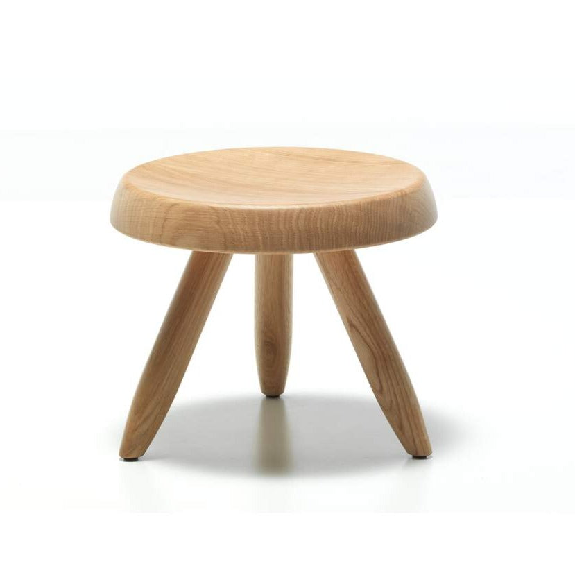 Berger Stool by Charlotte Perriand - Cassina Black stained oak, Nat