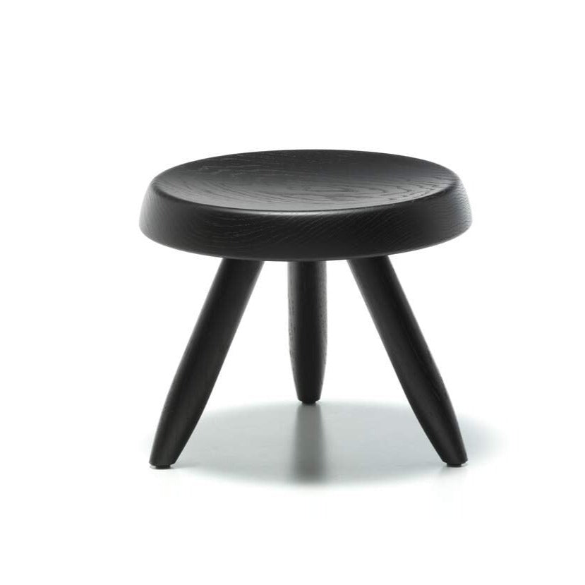 Tabouret Berger - Cassina-Chêne teinté noir-The Woods Gallery