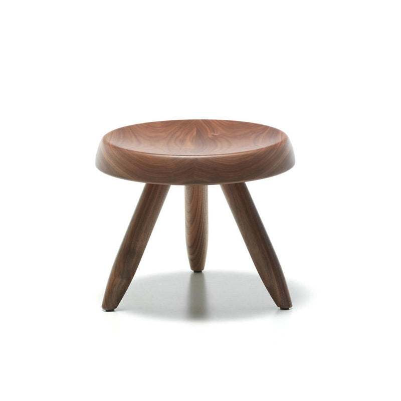 スツール Charlotte Perriand TABOURET BERGER Berger Stool by Charlotte Perriand - Cassina Black stained oak, Nat