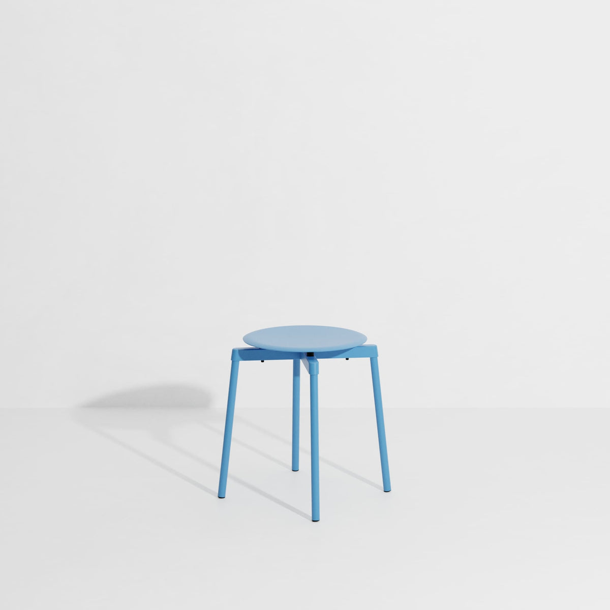 Tabouret Fromme de Tom Chung - Petite Friture-Bleu Ciel-The Woods Gallery