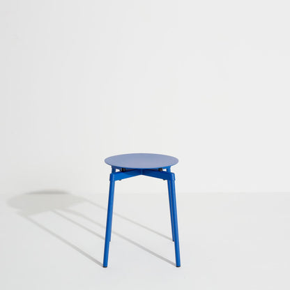 Tabouret Fromme de Tom Chung - Petite Friture-Bleu-The Woods Gallery