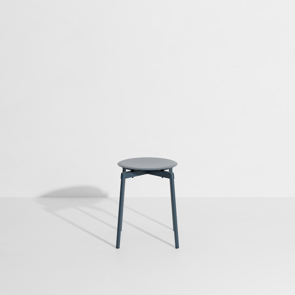 Tabouret Fromme de Tom Chung - Petite Friture-Gris Bleu-The Woods Gallery