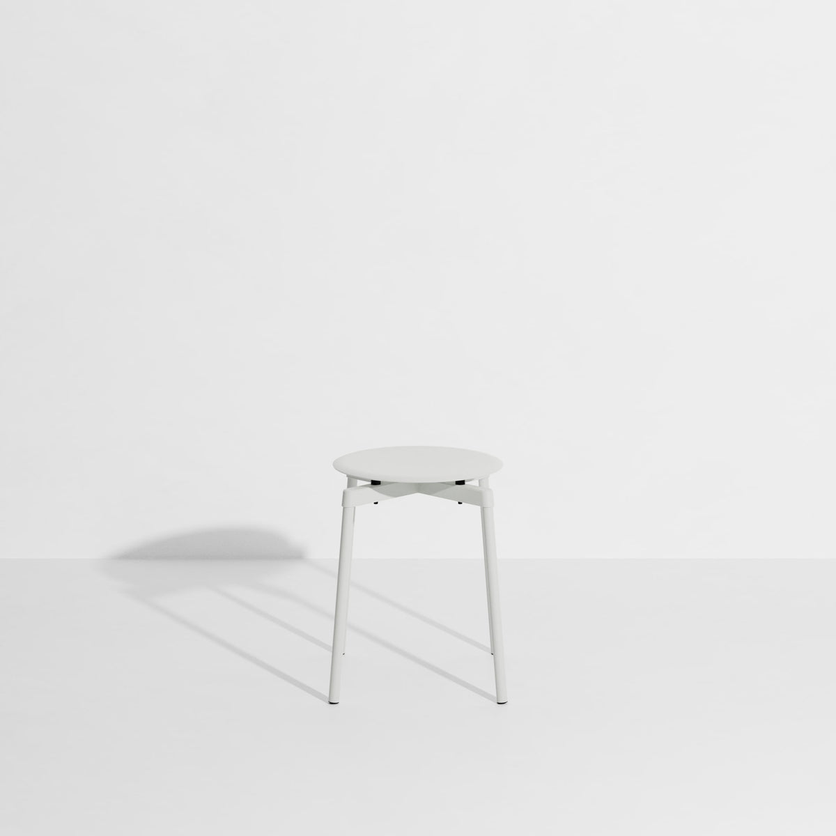 Tabouret Fromme de Tom Chung - Petite Friture-Gris perle-The Woods Gallery
