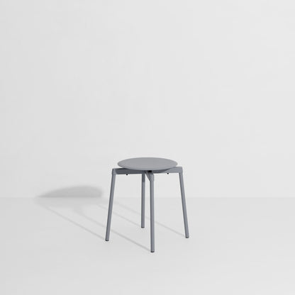 Tabouret Fromme de Tom Chung - Petite Friture-Gris pierre-The Woods Gallery