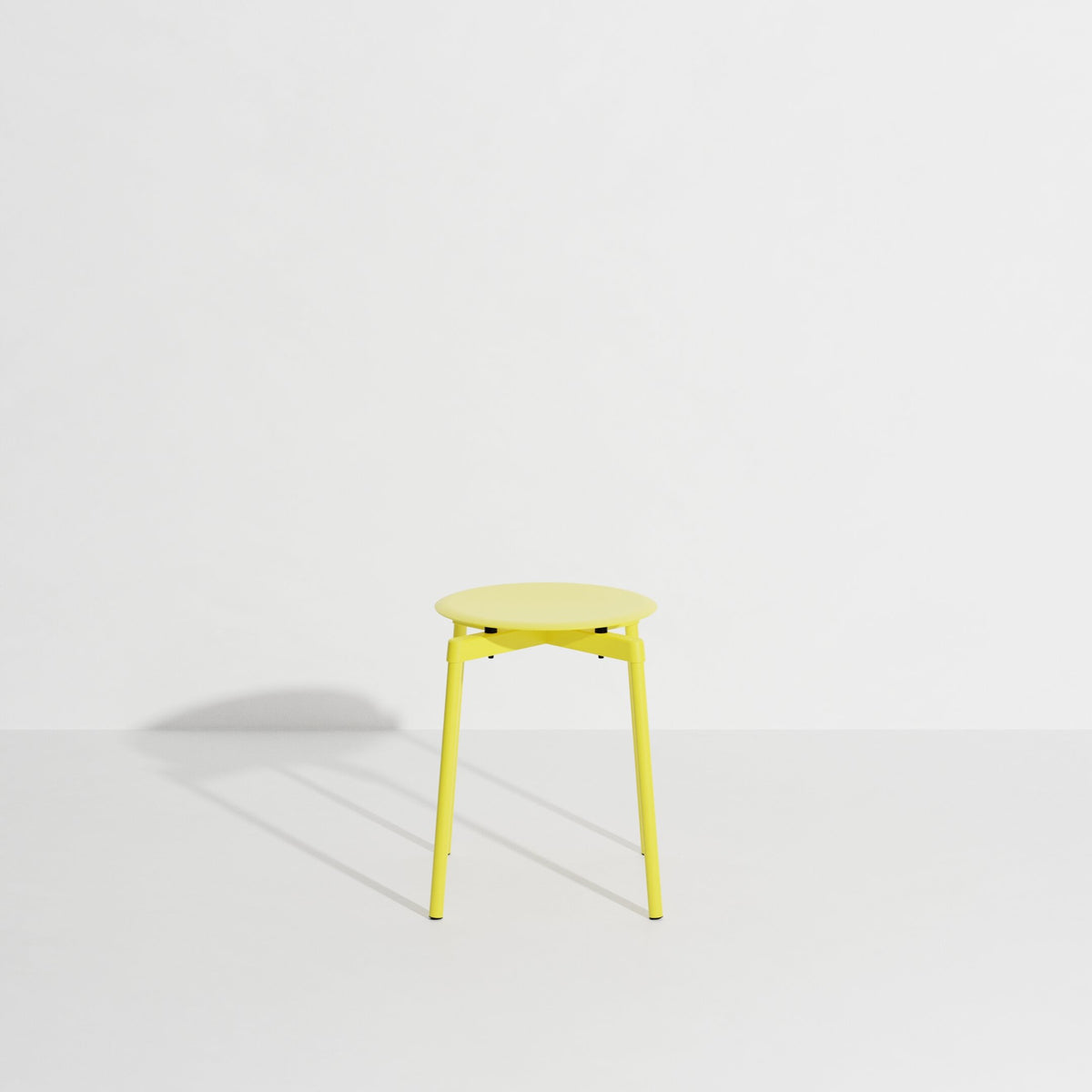 Tabouret Fromme de Tom Chung - Petite Friture-Jaune-The Woods Gallery