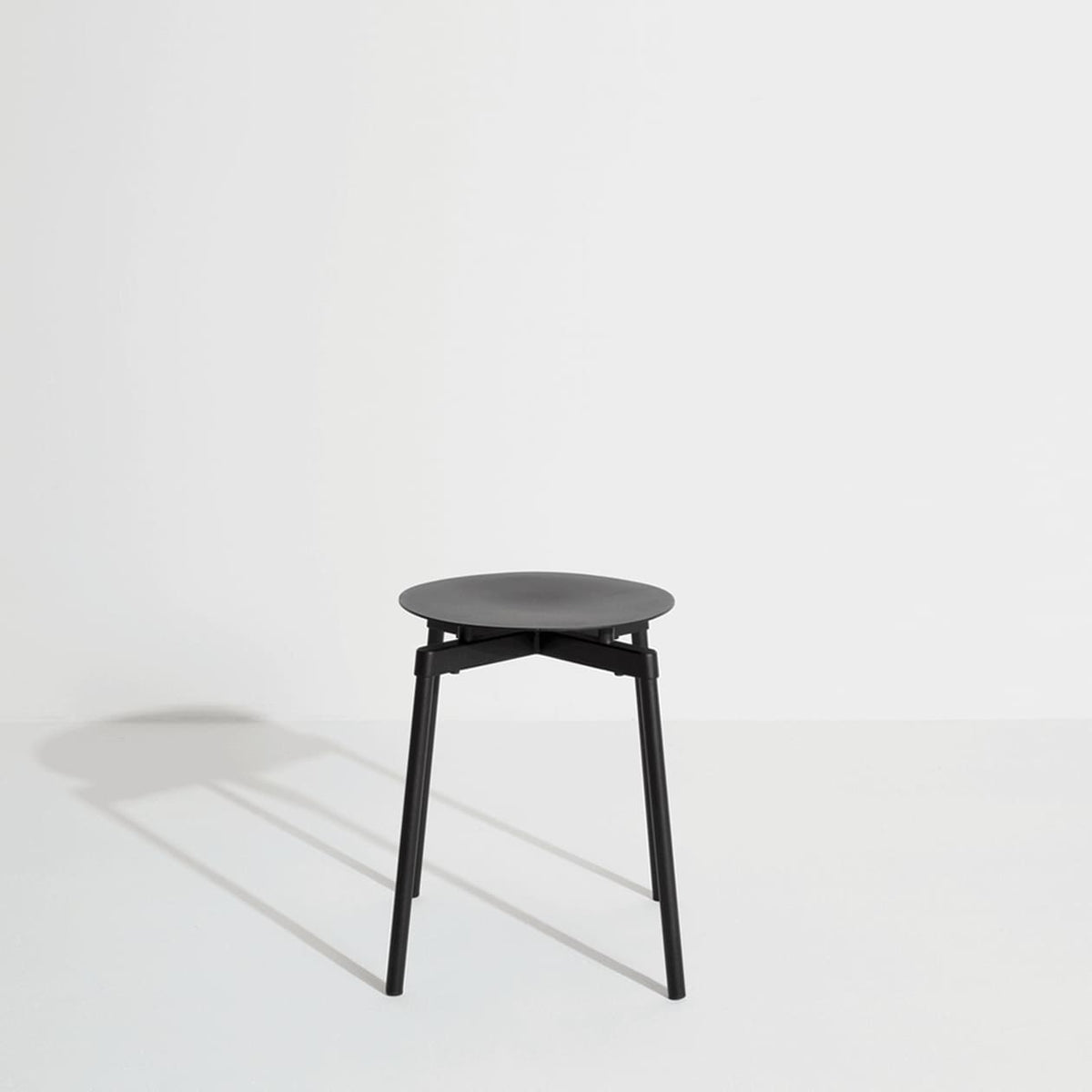 Tabouret Fromme de Tom Chung - Petite Friture-Noir-The Woods Gallery