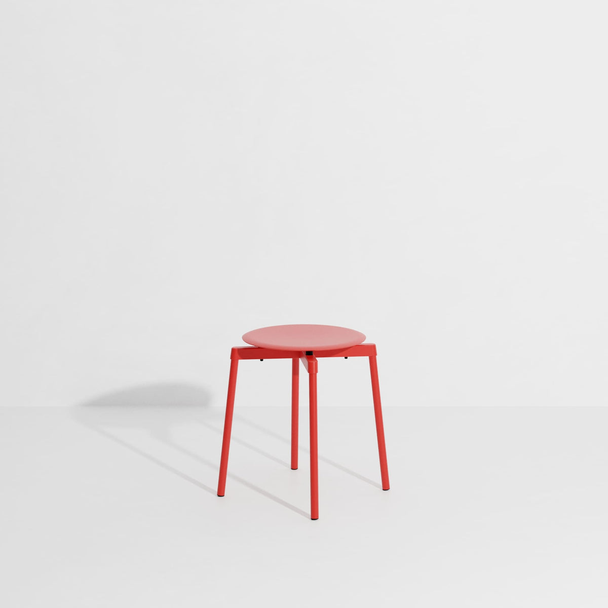 Tabouret Fromme de Tom Chung - Petite Friture-Rouge-The Woods Gallery