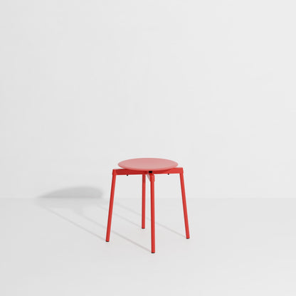 Tabouret Fromme de Tom Chung - Petite Friture-Rouge-The Woods Gallery