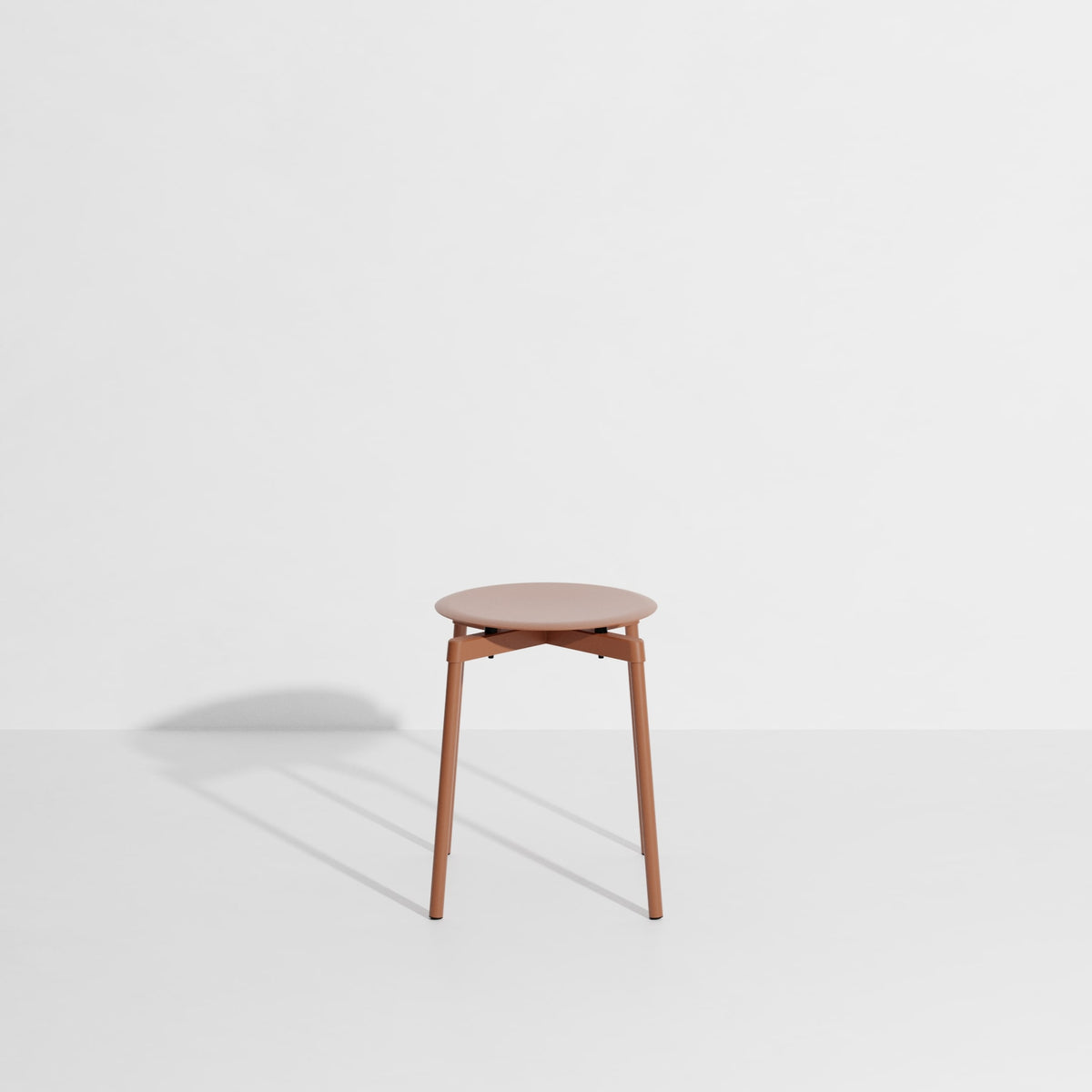 Tabouret Fromme de Tom Chung - Petite Friture-Terracotta-The Woods Gallery