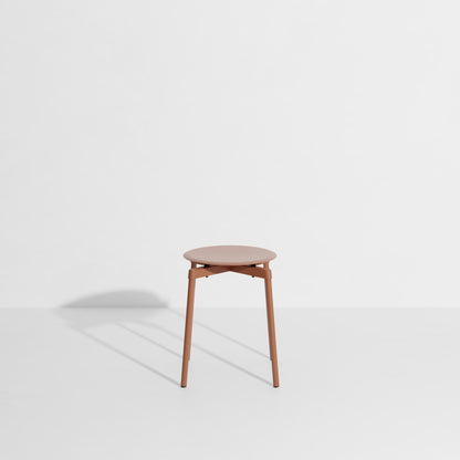 Tabouret Fromme de Tom Chung - Petite Friture-Terracotta-The Woods Gallery