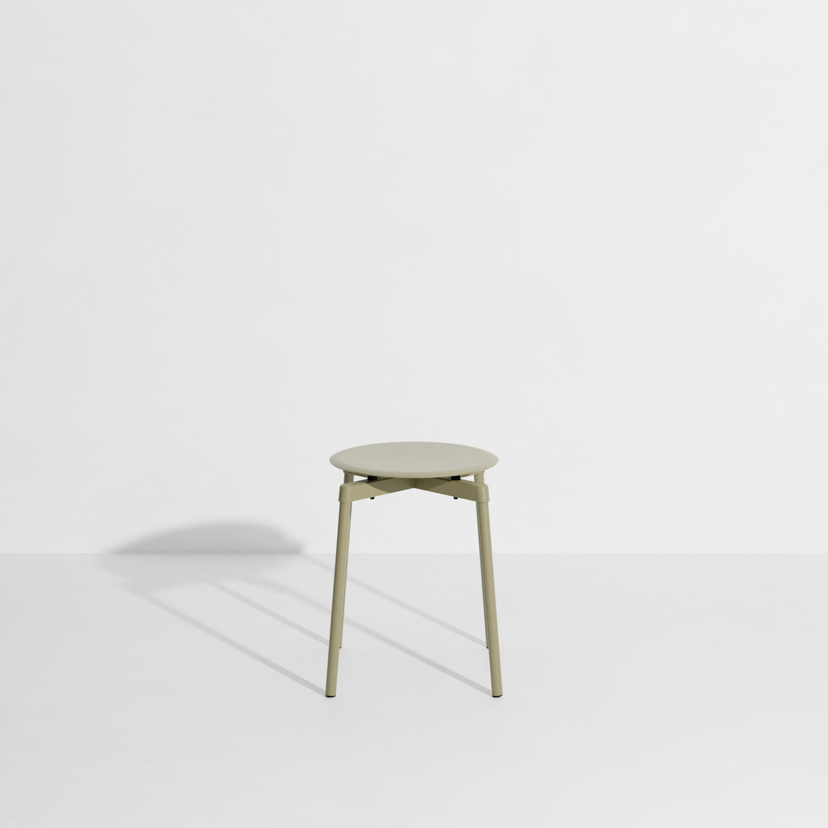 Tabouret Fromme de Tom Chung - Petite Friture-Vert jade-The Woods Gallery
