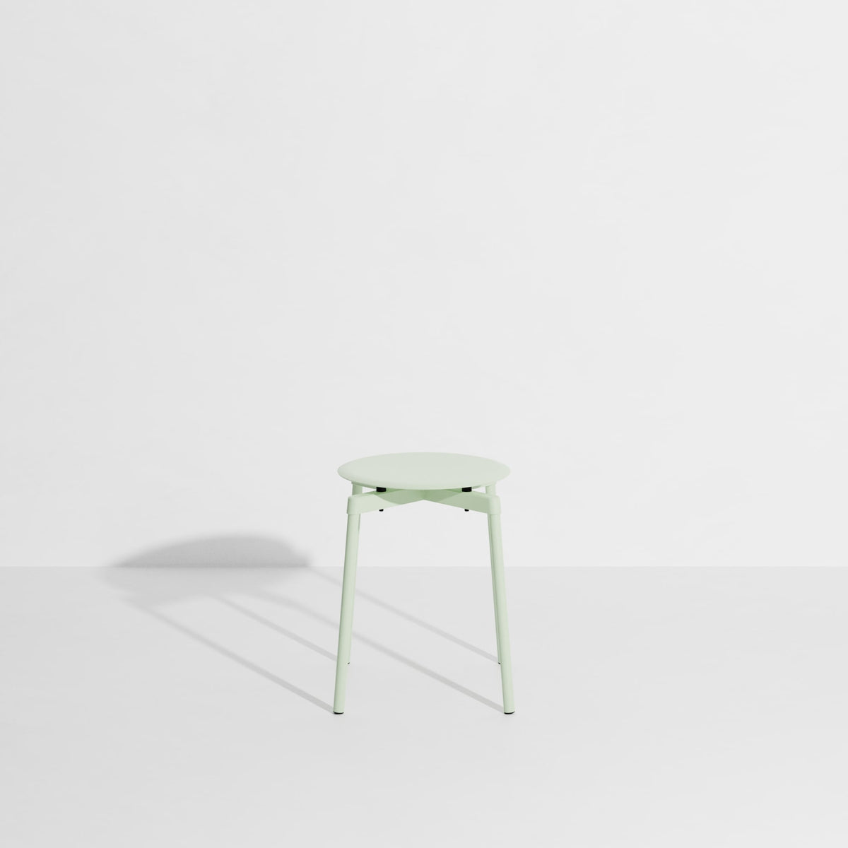 Tabouret Fromme de Tom Chung - Petite Friture-Vert pastel-The Woods Gallery