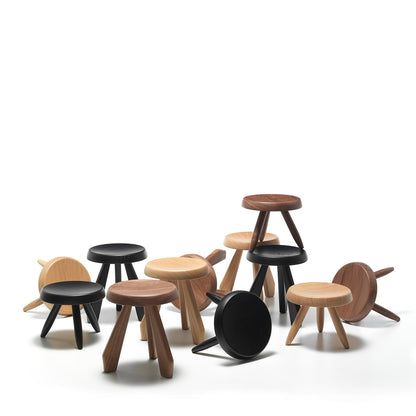 Tabouret Méribel - Cassina-tabourets de plusieurs finitions réunis-Cassina