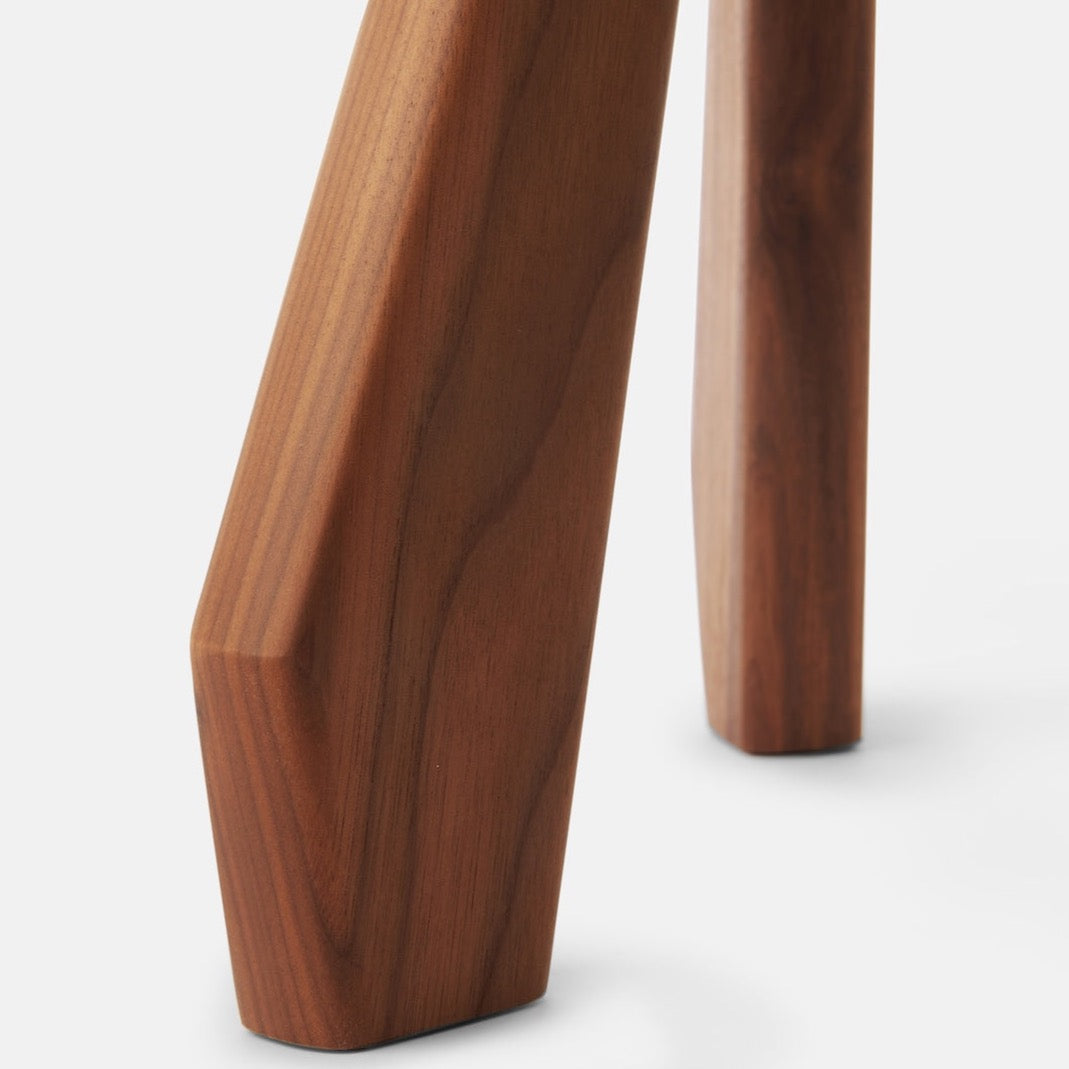 Tabouret Méribel - Cassina-Chêne teinté Noir-The Woods Gallery
